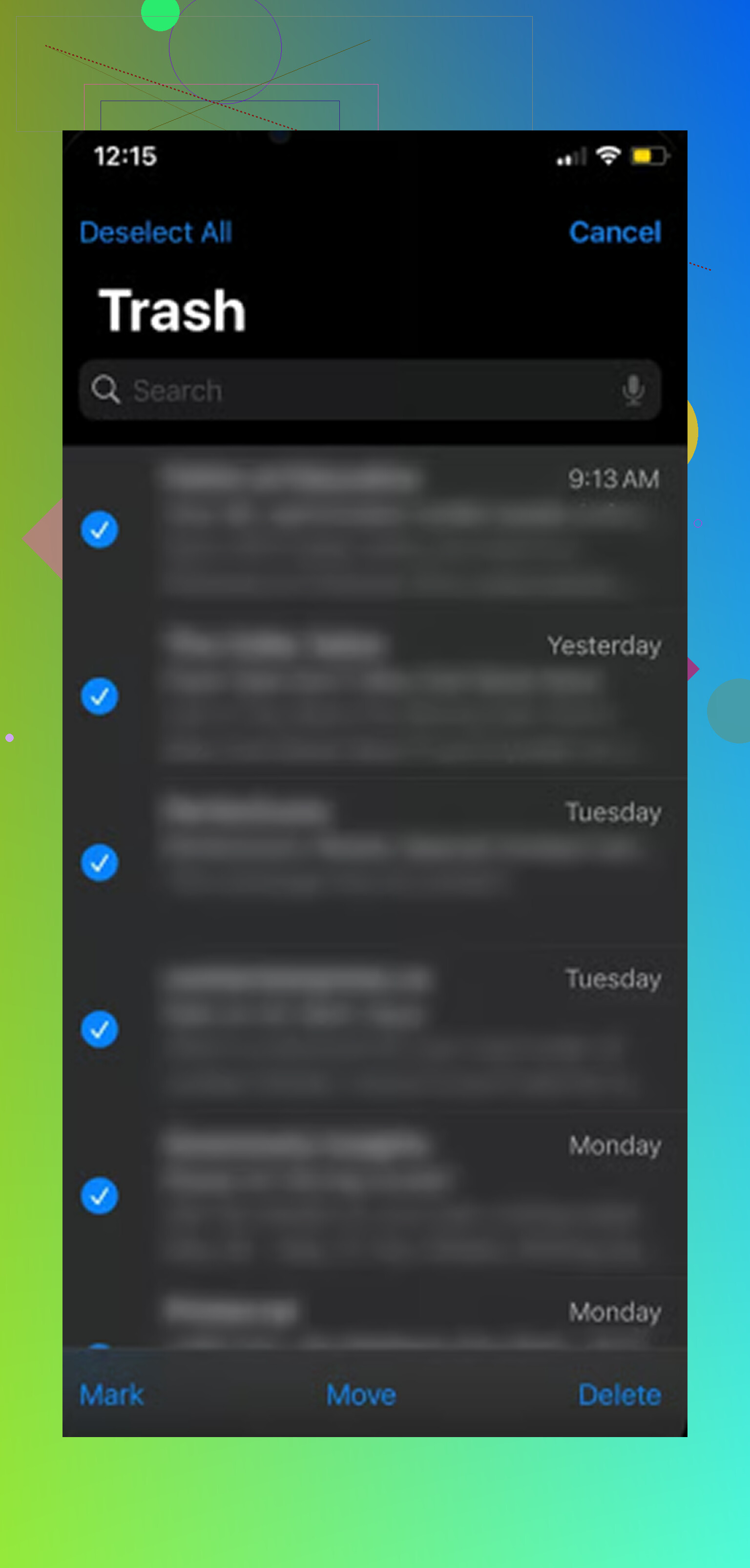 Comment vider la corbeille sur iPhone depuis l’app Fichiers en particulier ?