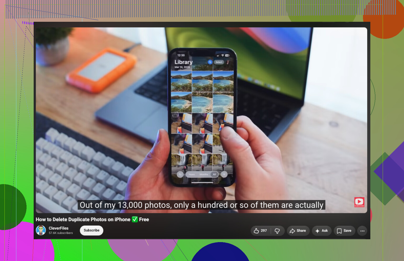 iPhone内のファイルを整理するには、どこから始めればよいですか?