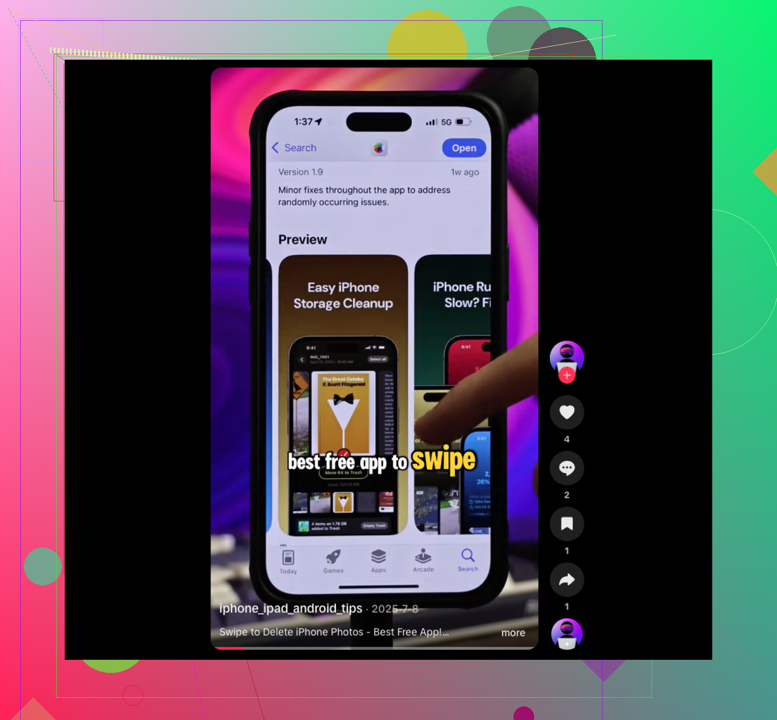 Live Photos auf dem iPhone aus meiner gesamten Mediathek löschen?