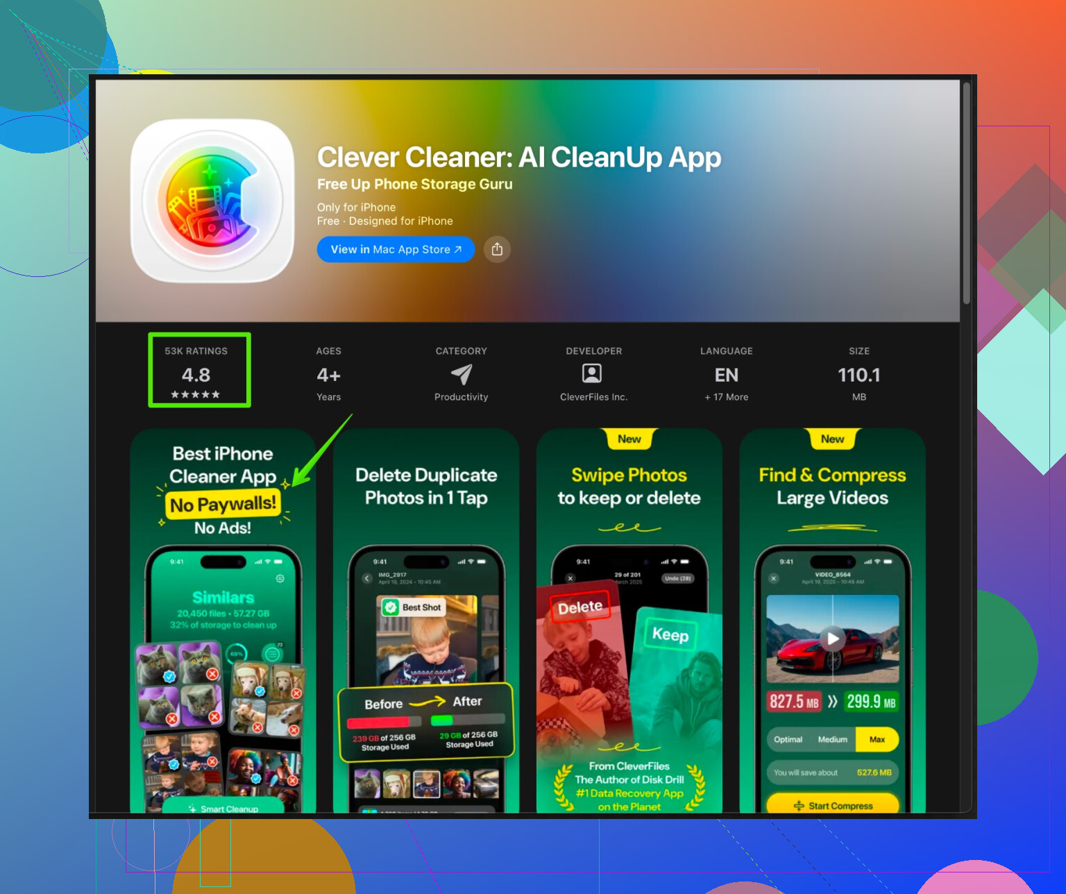 Cómo puedo liberar almacenamiento rápidamente en mi iPhone